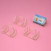 1PC Business Card Holder, Desktop Business Card Storage Rack, Simple Business Card Box Storage Seat, Metal Business Card Holder.