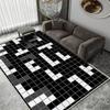Light Luxury Living Room Carpet Room Large Area of Nordic Wind Sand Tea Table Mat All Shop with Dirt Resistant Floor Mat