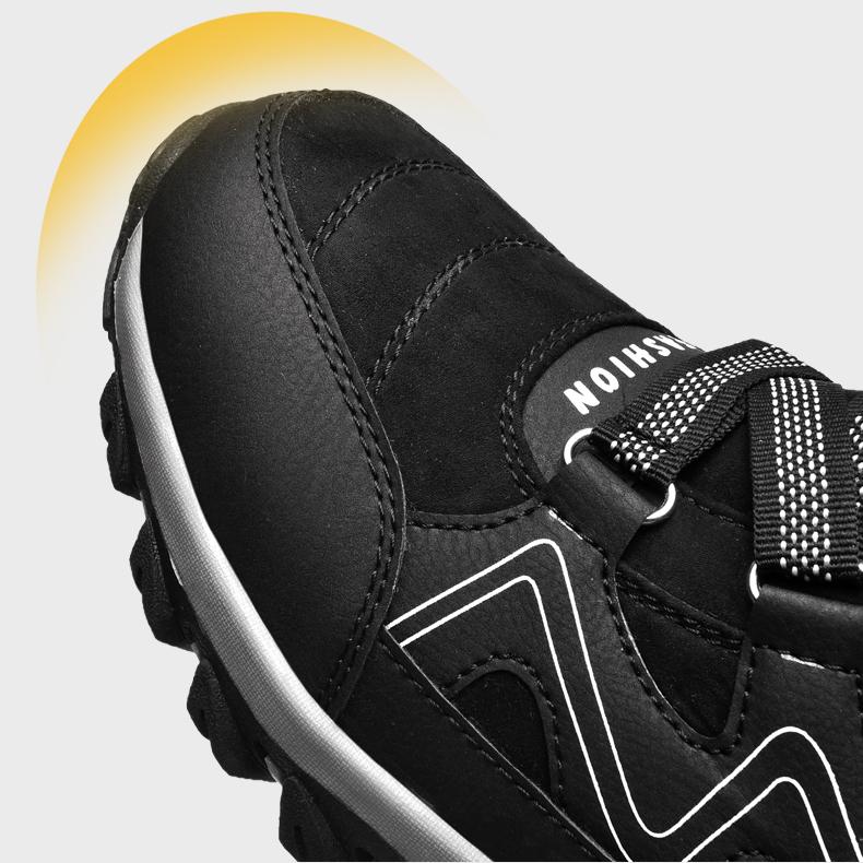 Zimní dámské boty Pánské teplé sněhule Plyšové kotníkové boty pro muže Ženy Bavlněné boty