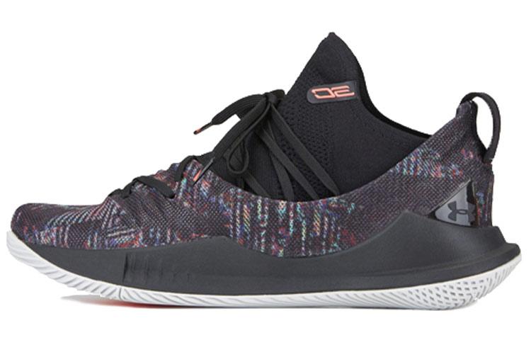 Under Armour Curry 5 Black Multi Color 3020657-005 40