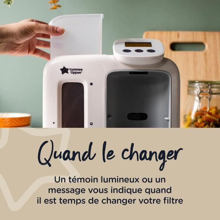 Filtre De Rechange Perfect Prep Pour Préparateur De Biberons Tommee Tippee - Blanc - Pour Bébé