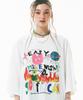 Soipeuyukaen Oversized Loose Fit Print T-Shirt