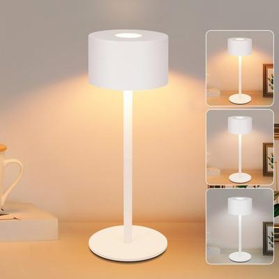 LED Table Lamp - NETTLIFE - Touch Control - 3 Color Temperatures - Dimmable - USB Wireless