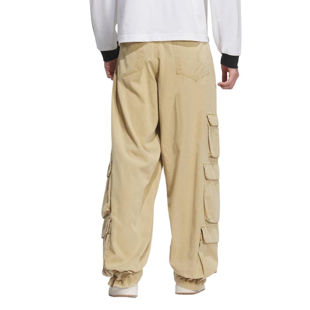 Adidas Originals Casual Pants Unisex Linen Khaki Brown KE0468