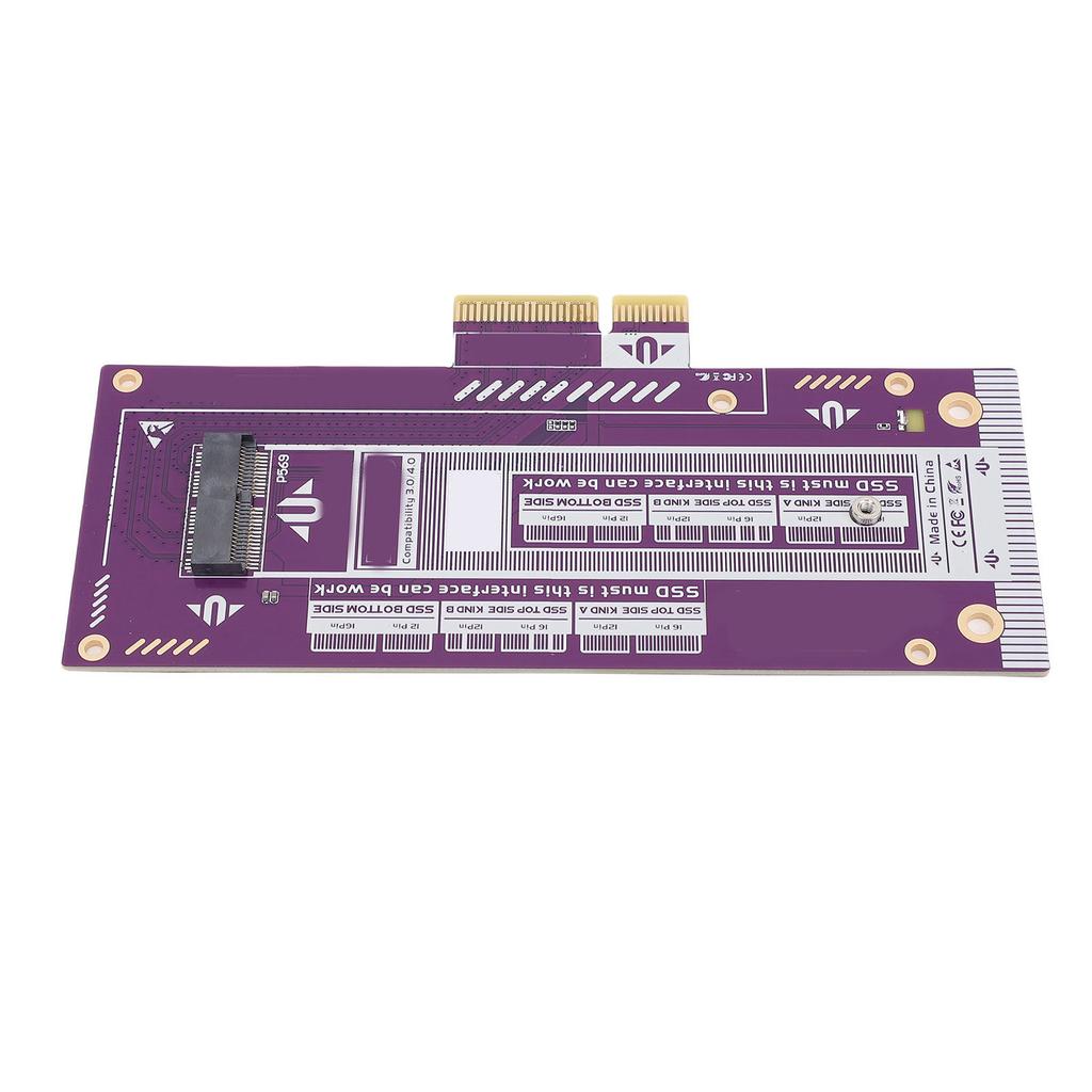 PCIE 5.0 X4 SSD 12 16pin Adapter Card Fit for Air A1465 A1466 2013 to 2017 Anti Interference NVMe PCIe Adapter