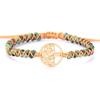 Tree of Life African Pine Natural Stone Beaded Handwoven Yoga Friendship Lover Bracelet