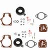 Set of 2 Carburetor Carb Rebuild Kit W Float For Johnson Evinrude 50 55 60 HP