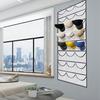 1PC Hat Organiser with Clear Deep Pockets to Display Your Baseball Caps, Baseball Cap Rack with 3 Hooks, 24 or 27 Deep Pockets