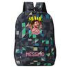 Football Printed Student Backpack Multifunctional Usb Interface Large Capacity Leisure Travel Backpack