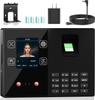 Employee Time and Attendance Machine, Supports Facial/Fingerprint/Palm/Password Recognition