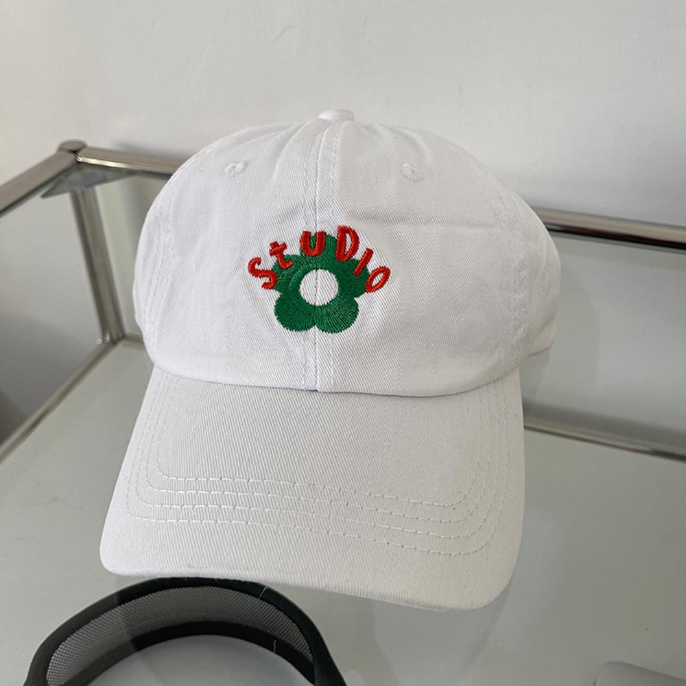 Casquettes de baseball brodées pour femmes, chapeau snapback, calotte souple, casquette à visière, mode, pare-soleil, fleurs, couleurs contrastées, couvre-chef mignon