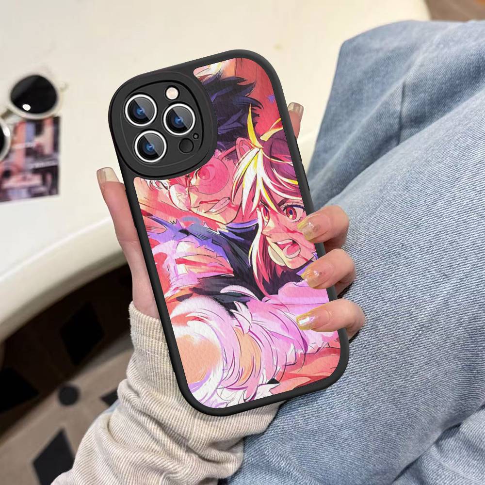 Hot Blooded Fantasy D-DandadanS Anime Phone Case For IPhone 16 15 14 13 12 11 Pro Max Plus Leather Soft Cover