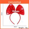 Christmas Party Butterfly Bow Headband Festive Hair Accessory For Children