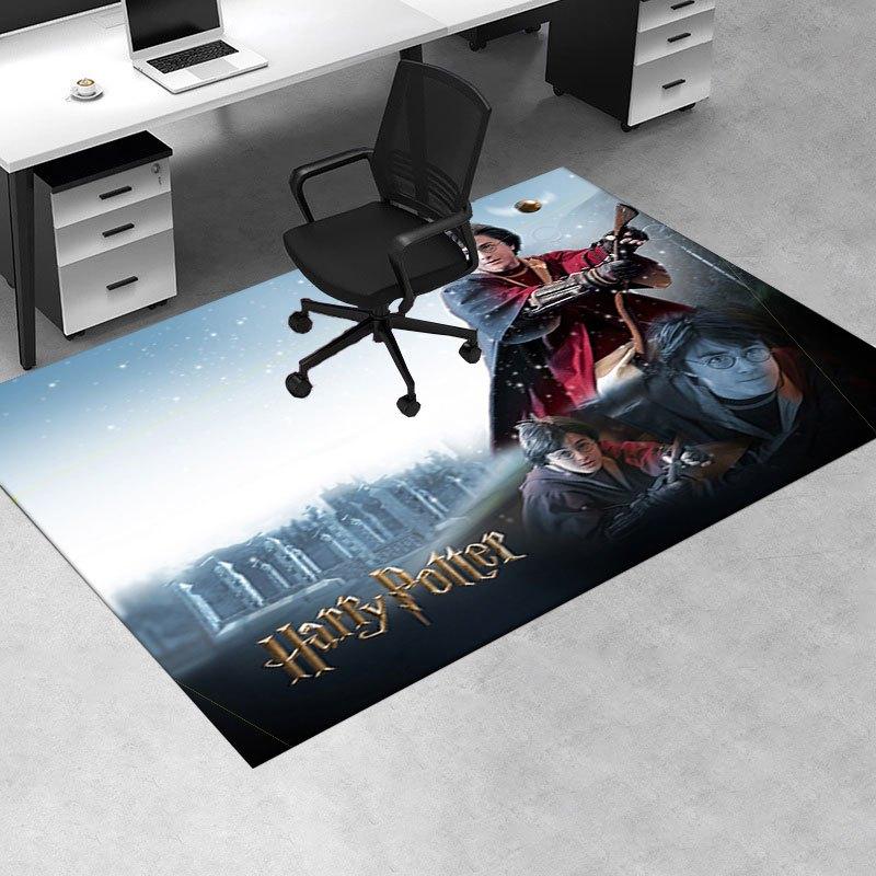 Harry Potter Quidditch Poster PrintOffice Mat Home Decor Gift For Halloween & Christmas LC100