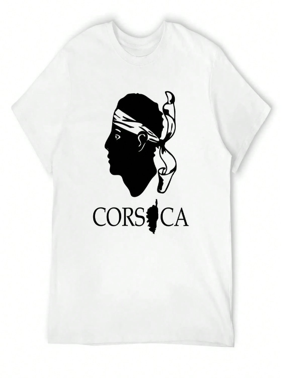 Corsica Ile De Beaute Corsica Map Isula Bella Corse France France Corsica T-Shirt Topping For A Boy unisexs Graphic T-Shirts S разноцветный