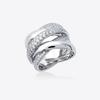 Miss Green Bold Wave Ring