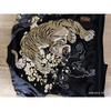 Used Karakuri Tamashii Iki Sukajan Black Men's Reversible
