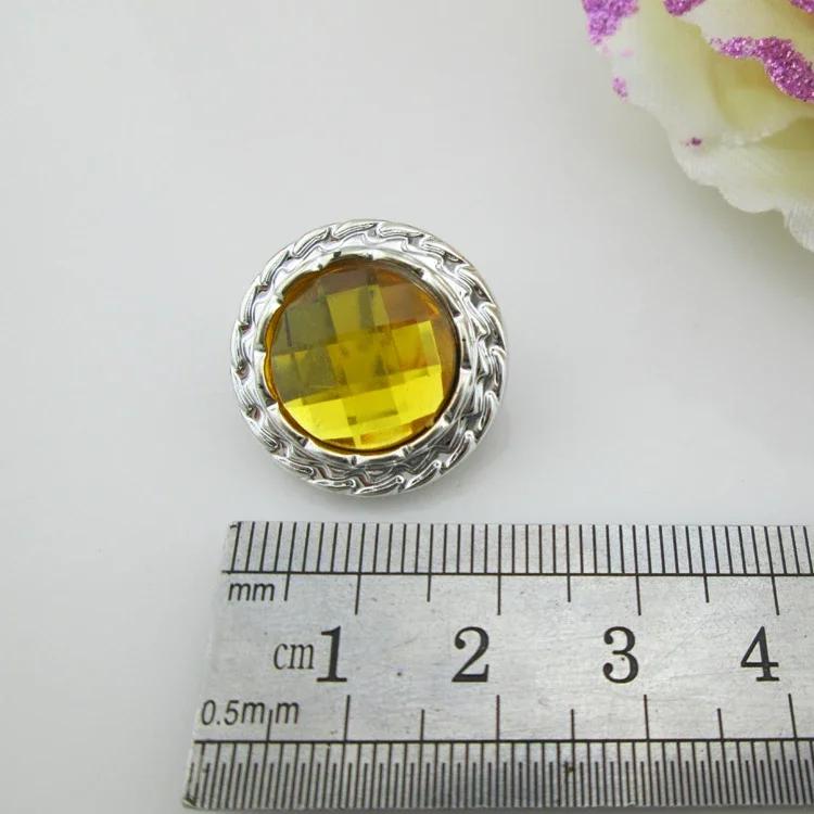 10pcs Good Mix Color Acrylic Plastic Button Shank for Scrapbooking Accessories