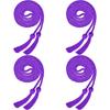 Bcpress 4 Pack Yarn Honor Cord Graduation Cords with Tassel for Graduation Students (Purple)