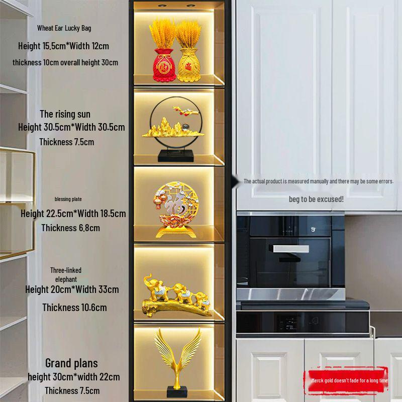 Luxury Wine Cabinet Ornaments for Living Room Entrance Decoration