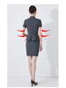 Women's Professional Workwear Set: Short-Sleeve Receptionist Manager Suit 2025