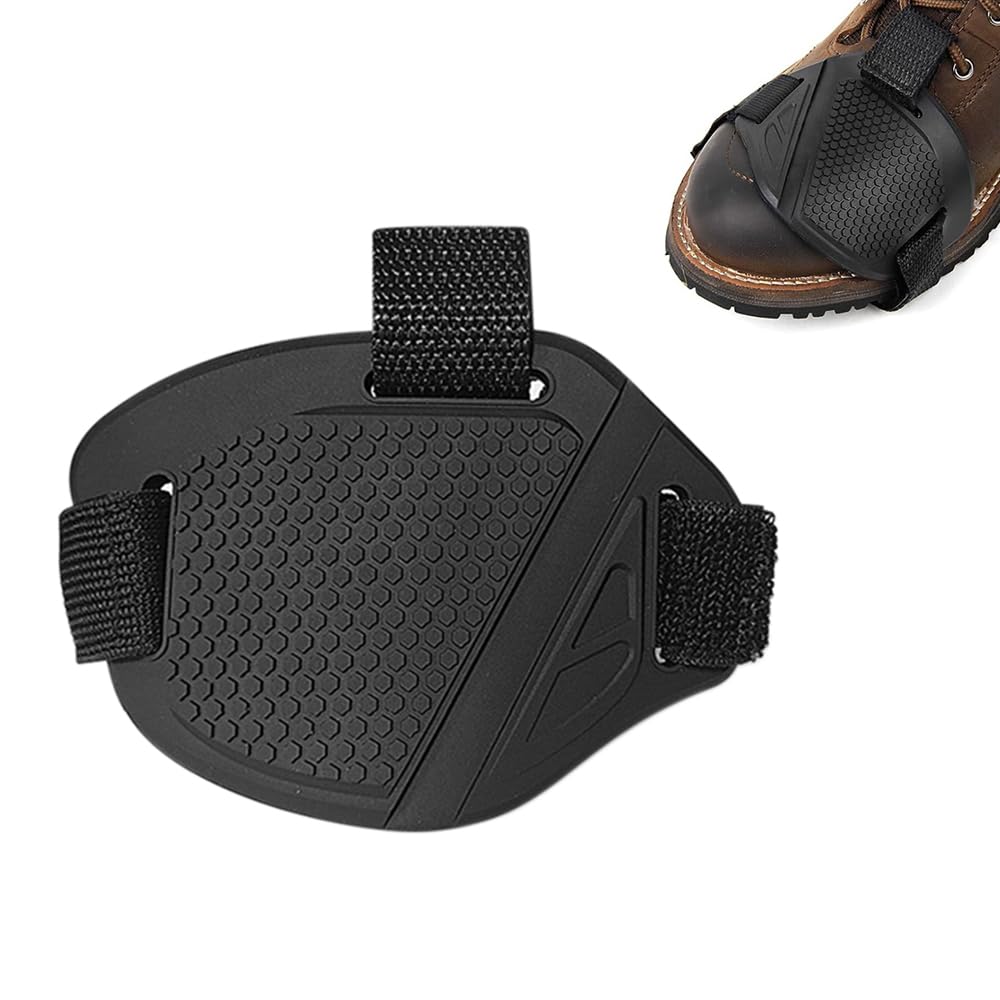 

Защитная накладка на рычаг переключения передач для мотоциклов Защитный чехол Улучшает износостойкость Защита обуви от износа чёрный