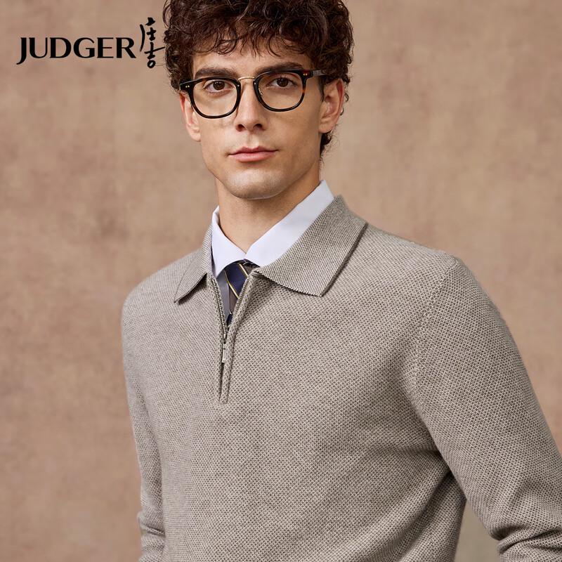 

Чжуанцзи Мужской Толстый Шерстяной Кашемировый Свитер Поло на Молнии 2XL (185/100A)