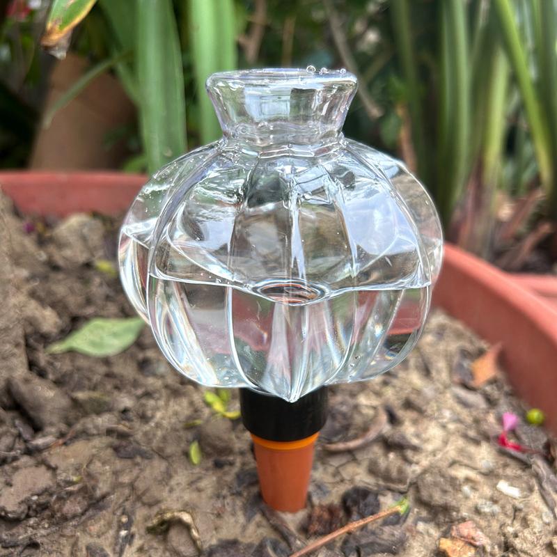 Transparent Lantern-Shaped Automatic Watering Device For Potted Plants, Automatic Drip Irrigation And Watering