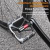 Aluminum Alloy 3 Bearing Bicycle Pedals Widen Anti-slip Cycling Road/MTB Bike Pedals