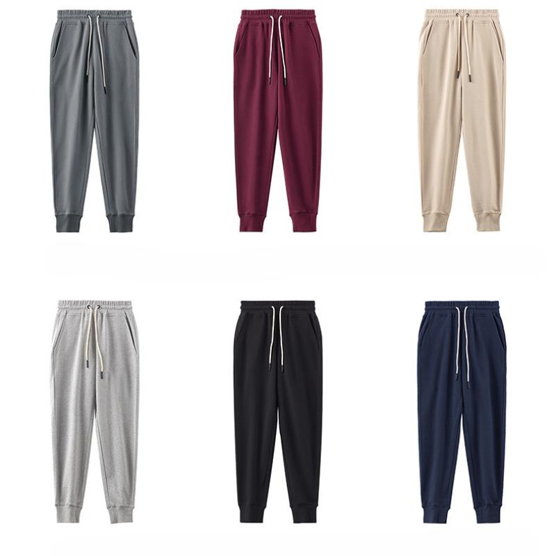 Hoge kwaliteit Katoen Sport Cinch Trekkoord Casual Joggingbroek