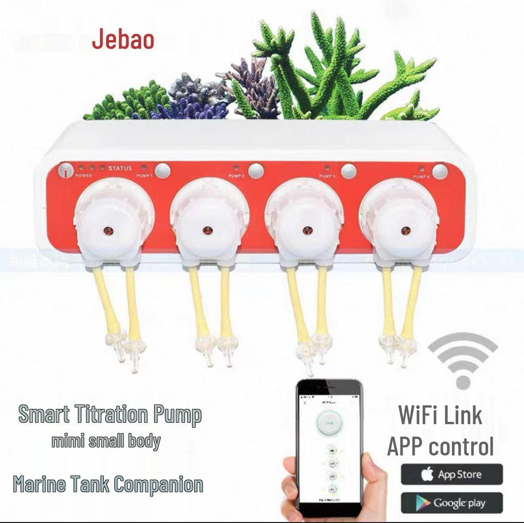 Jebao DP2/3/4 Automatické Dávkovací Čerpadlo pro Mořskou Vodu Rozšíření (DP3S/DP4S)