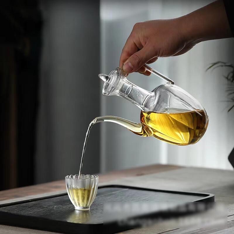 JIUMUQING Glass Teaware & Drinkware Collection