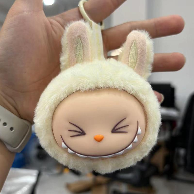 Lababu Halloween Vinyl Pumpkin Monster Carnival Labubu Vinyl Plush Doll Pendant Desktop Ornament Periphery Gifts