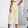 Womens Capris With Pockets Loose Fit Casual  Pants Dressy Lightweight Ladies Baggy Cargo Pants For Hiking