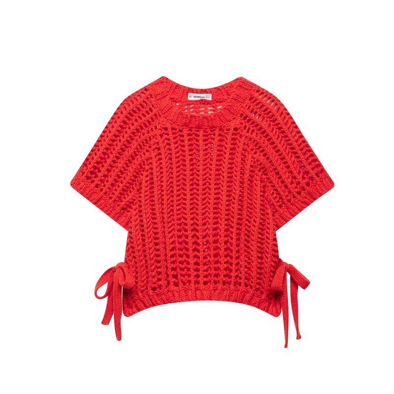 Araltay New Arrival Fashion Style Women's Clothing Fashion All-Match Pure Color Side Band Decoration Thick Needle Tops 2142116