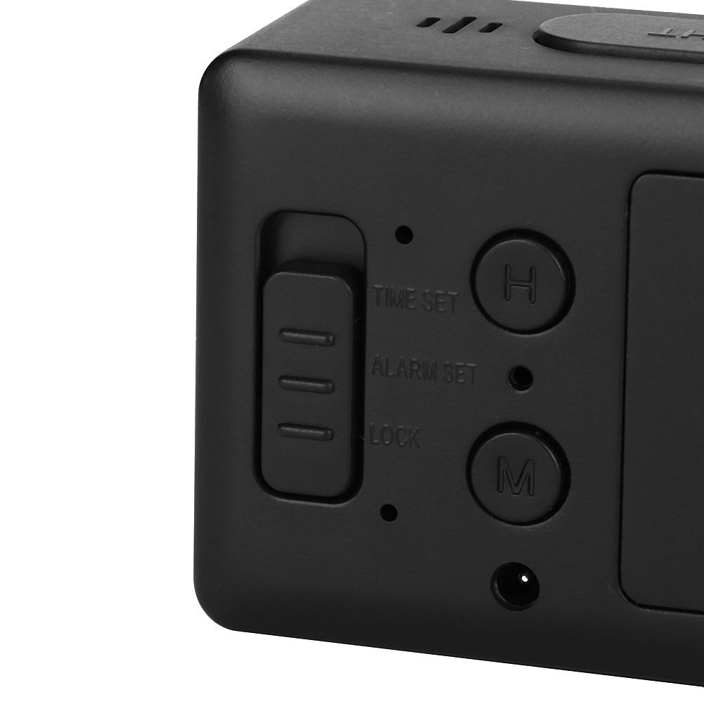 Simple Electronic Clock LED Bedside Alarm Clock with Snooze Function for Student Home Use  less than br more than