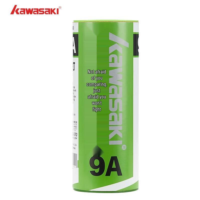 KAWASAKI Badminton Shuttlecocks (3-Pack)