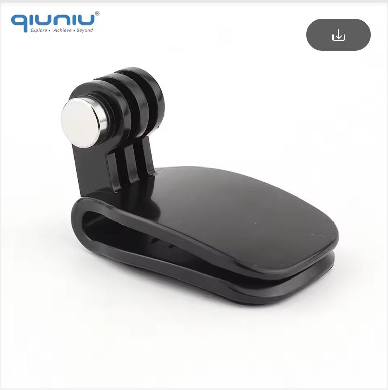 

Travel Quick Clip Clamp Mount Backpack Hat Clip Mount Adapter for GoPro Hero 6 7 8 9 10 12 13 for AKASO SJCAM DJI Action Cameras