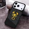 Scorpio Scorpion animal Phone Case For iPhone 17,16e,15,14,13,12,11,Mini,Pro,MAX soft Silicone Cover