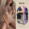 Sexy lingerie sexy teasing women open crotch lace seduction onesie free suit