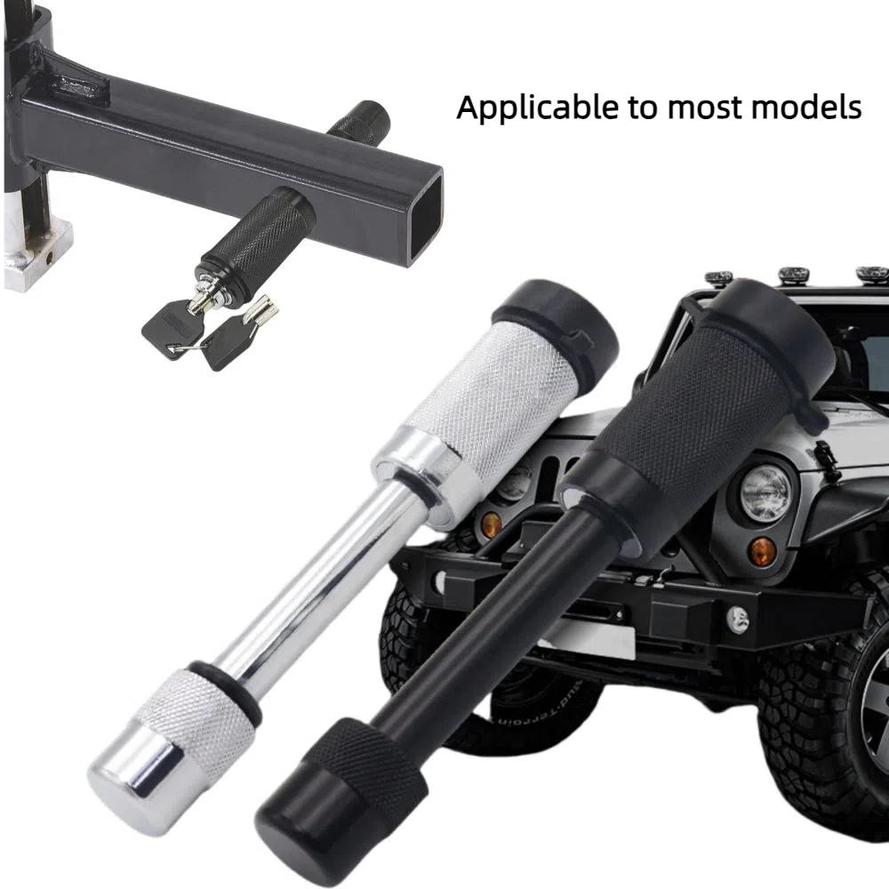With 2 Keys Trailer Hitch Receiver Locking Pin 5/8 Inch Tow Hitch Lock Car Accessories