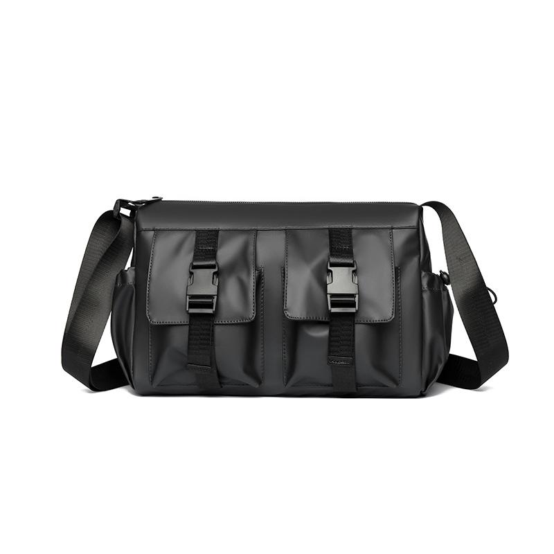 

Сумка кроссбоди для велоспорта из Оксфорда, мужская наплечная сумка-мессенджер чёрный