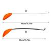 Anglers Tool Portable Scoops Winter for Easy Removing Slush Snow Ice Fishing Accessory Skimmer Scoops with Long Handle