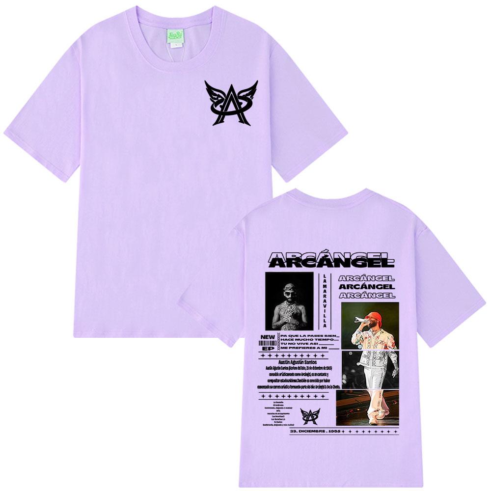 

Rapper Arcangel Album 2025 T Shirt Men Women Hip Hop Fashion Oversized Short Sleeve T-shirt Cotton Oversized T-shirts Streetwear 2XL
