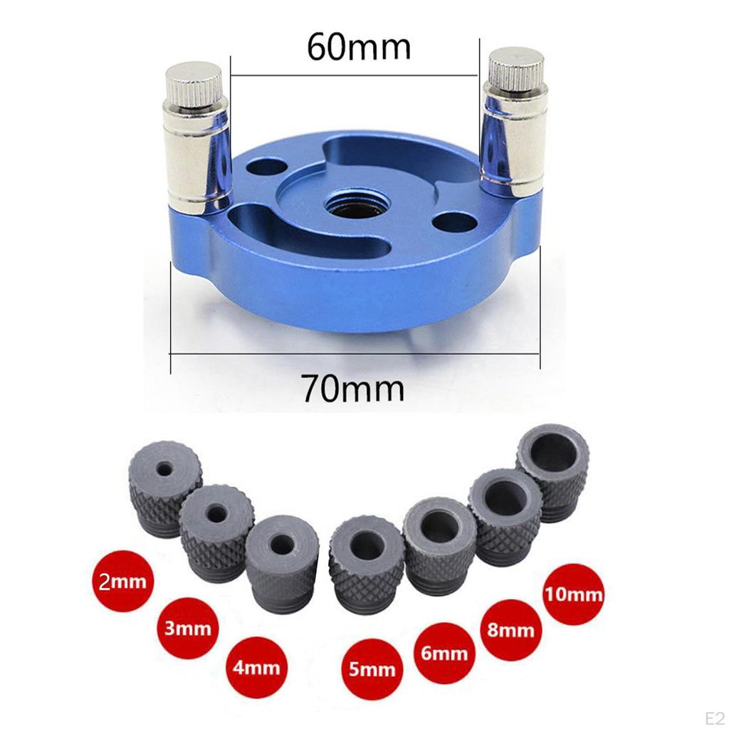 Hole Self Centering Kit 2/3/4/5/6/8/10mm 3-Hole Drill for Beech