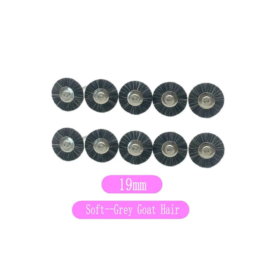 10pcs Polishing Wheels Wool/Cotton/Cloth Buffing Pad Jewelry Abrasive Brush Dental Lab Hp Brush 2.35mm Shank Rotary Tools