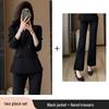 Women's Professional Suit Set: High-End Black Formal Wear for Interviews and Office