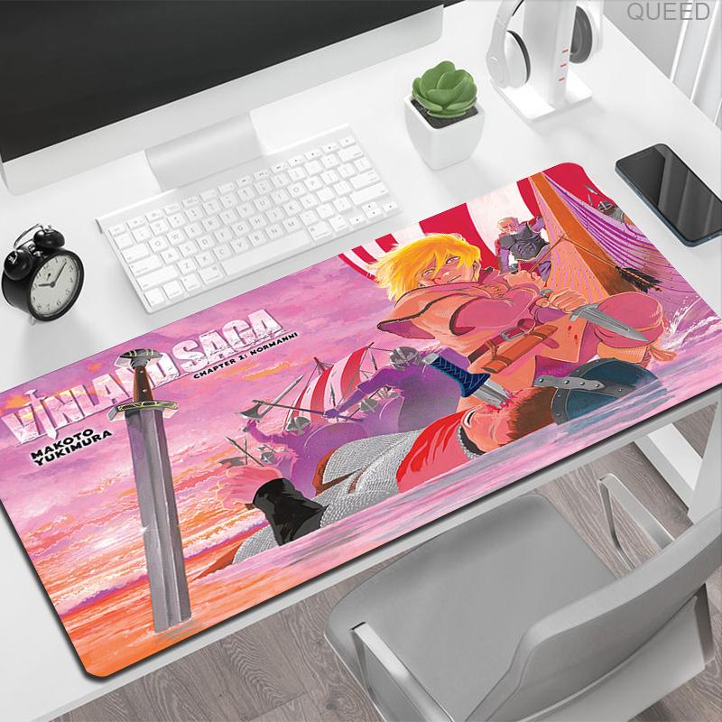 Großes Mauspadd Vinland Saga Mauspadd Gaming Groß Xxl Gamer Tastatur Mausmatte Schreibtischschutz Zubehör Computer PC Schreibtische Unterlagen