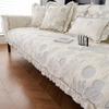 1PC Cotton Sofa Cover Floral Quilted Non-slip Sofa Cushion Four Season Universal Pets Kids Couch Towel Protector