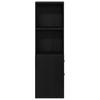 Bathroom Furniture Set Black Oak Look 22 x 41 x 135 cm